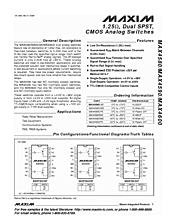 DataSheet MAX4590 pdf